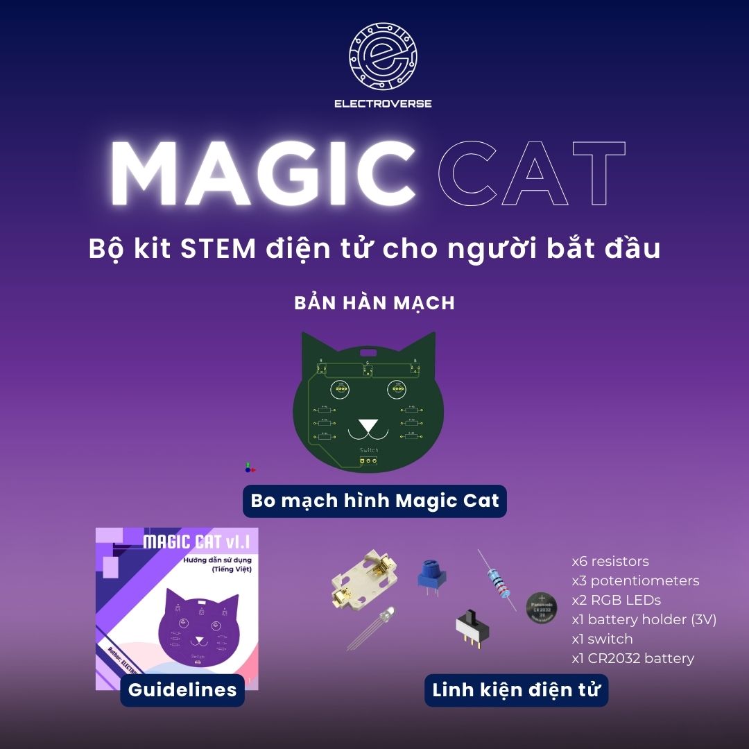 STEM Electronics Kit for Kids Ages 7-15 - Magic Cat view 4