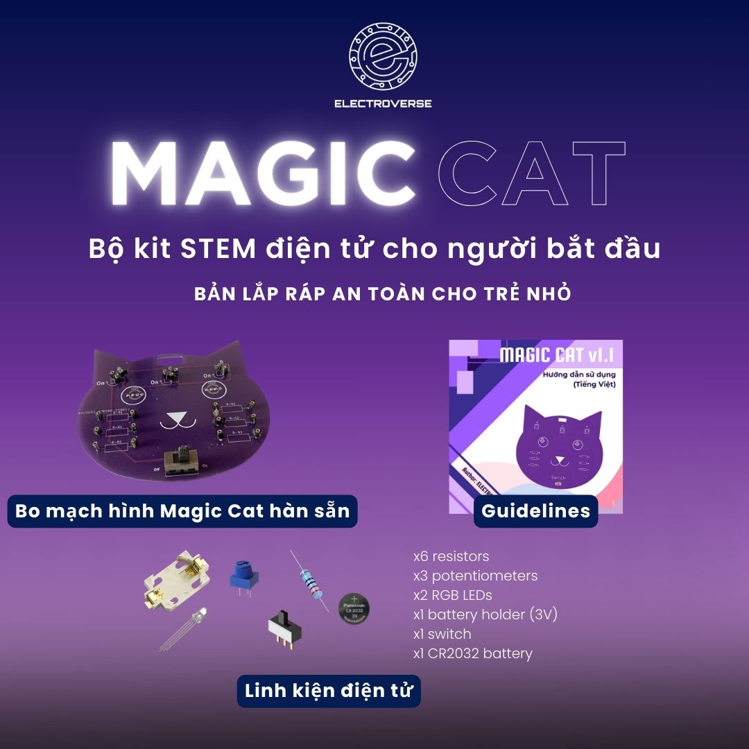 STEM Electronics Kit for Kids Ages 7-15 - Magic Cat view 5